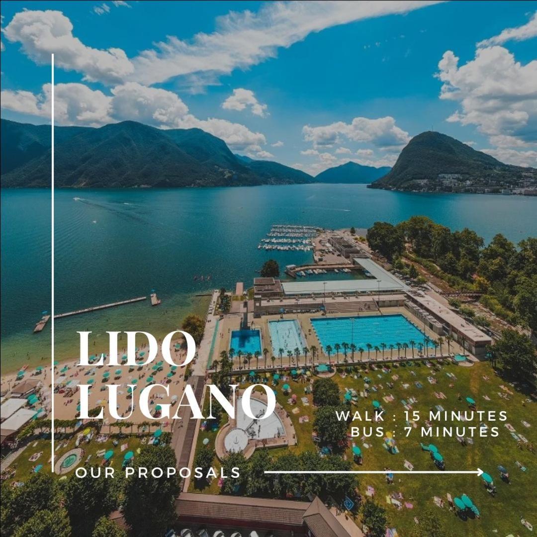 Gotthard House Daire Lugano Dış mekan fotoğraf